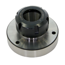 Flange mount collet chuck