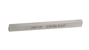 Tool Bit, 3/16" x 2-1/2", T-15 HSS, A R Warner