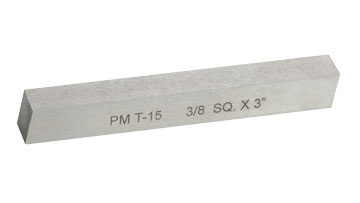 Tool Bit, 3/8" x 3", T-15 HSS, A R Warner