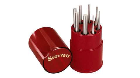 Drive Pin Punches, Starrett