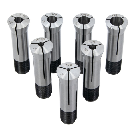 Collet Set, 3C, Set of 7