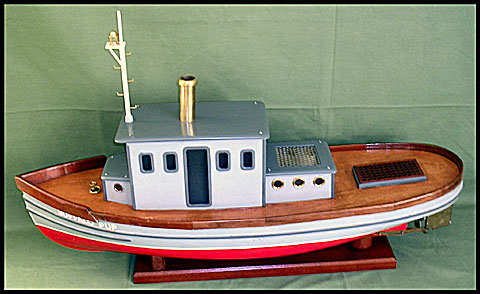 Buffalo Pup Steam Tug Boat Plans