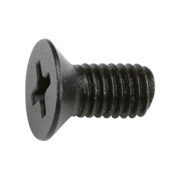 Screw, M5x10 Flat Head Phillips Machine