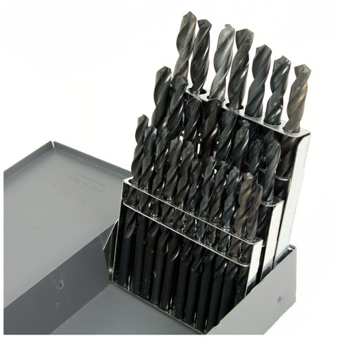 Drill Set, A-Z Jobber Length HSS