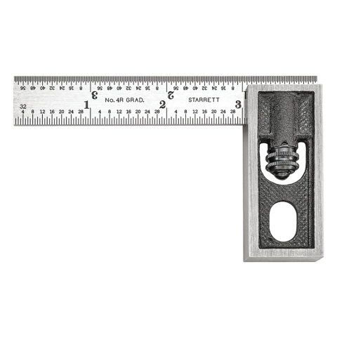 Double Square, 4" 4R, Starrett