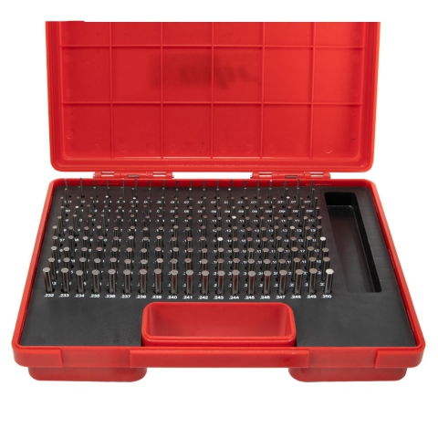 Pin Gage Set, 0.061" to 0.250" Minus