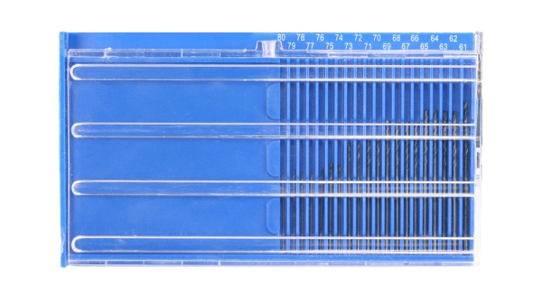Drill Set, #61-80 Jobber Length HSS