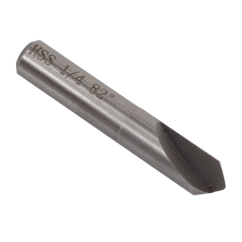 Countersink, 82 Degree, 1/4" Single Flute