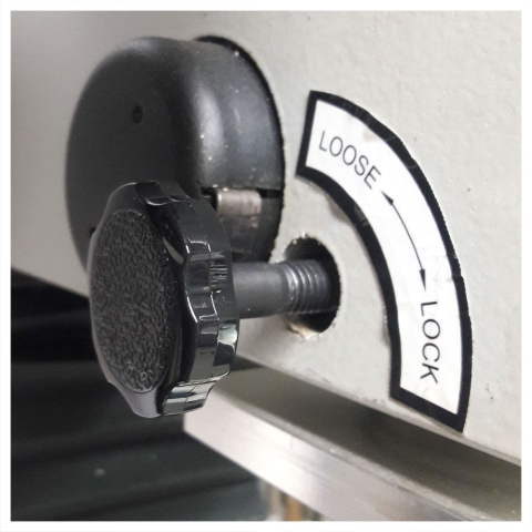 "Quill Lock Knob