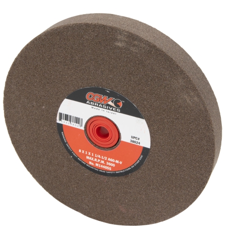 Grinding Wheel, 8" x 1" 60 Grit Aluminum Oxide