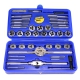 Tap & Die Set, 39-Piece Solid Round Dies