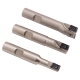 Indexable End Mill Set, 1/2" Shank Square Shoulder