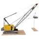 Plans, P&H 1015 Crane Model - 1/12th Scale