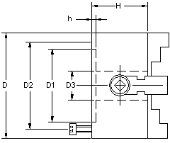 Lathe chuck dimensions